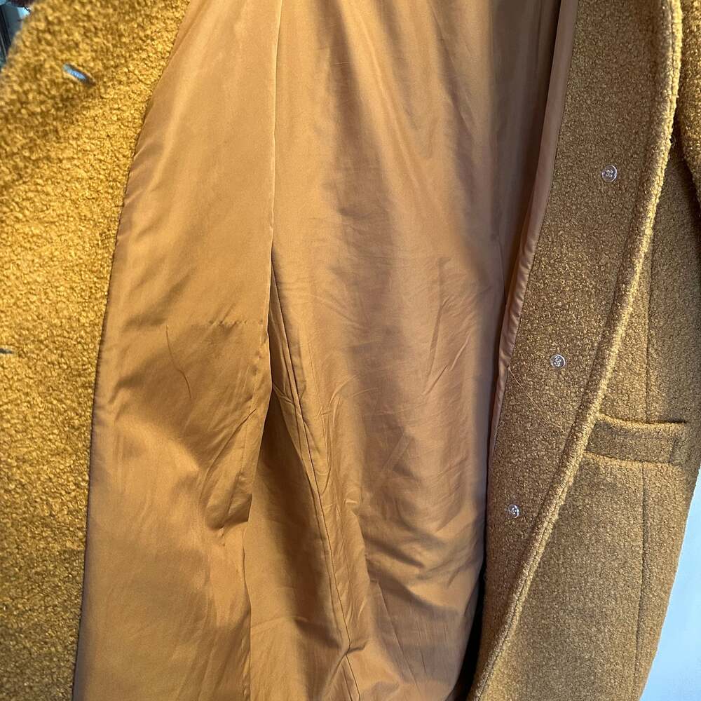 J.Crew Textured Bouclé Wool-Blend Coat | Plus Size 20 | Classic Silhouette - Picture 6 of 7